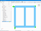 Paramètres globaux dans le menu « Modifier »
