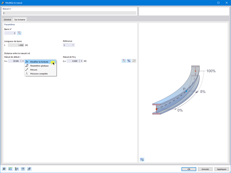 Modification du nœud 5