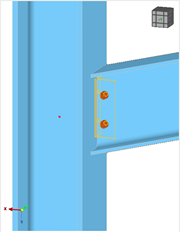 Position de la cornière arrière