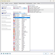 Sélection de l'Annexe Nationale pour l'Eurocode