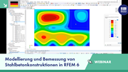 Webinar zur Modellierung und Bemessung von Stahlbetonkonstruktionen in RFEM 6 und RSTAB 9.