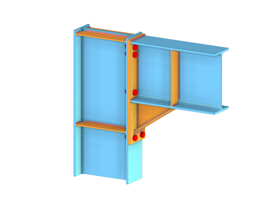 Assemblage rigide en acier