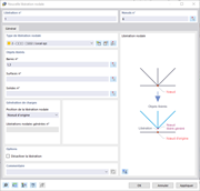 Boîte de dialogue « Nouvelle libération nodale »