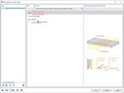 Paramètres de contact pour contact de surface de type "Comportement élastique"