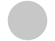 Vue détaillée d'une surface circulaire utilisée dans un scénario de calcul de structure.