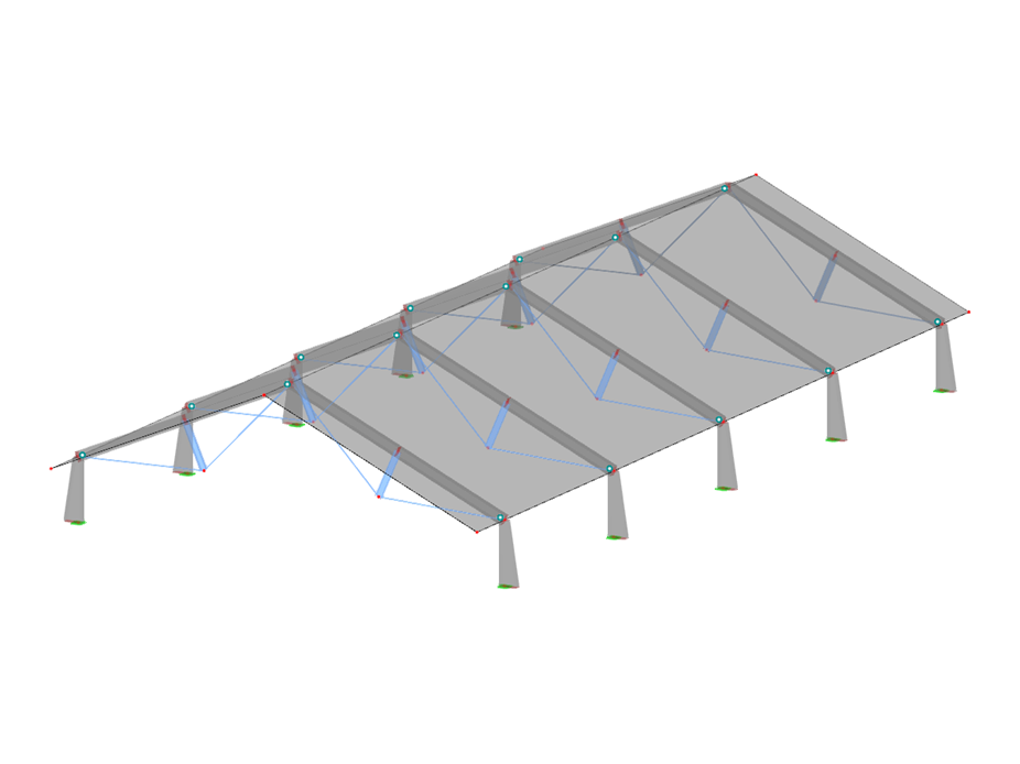 ID de modèle 3661 | HSS005-b | Système de structure hybride