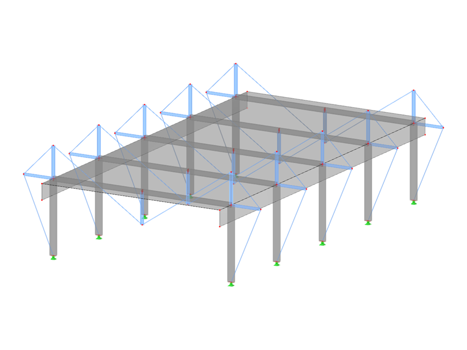 ID de modèle 3684 | HSS008-a | Système de structure hybride