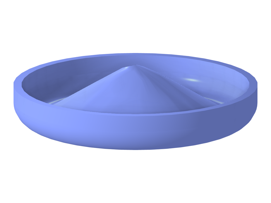 Numéro de modèle 3756 | HPV009-a | Hauteur conique inversée de la cuve à pression