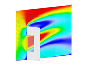 Surface perméable d'un mur