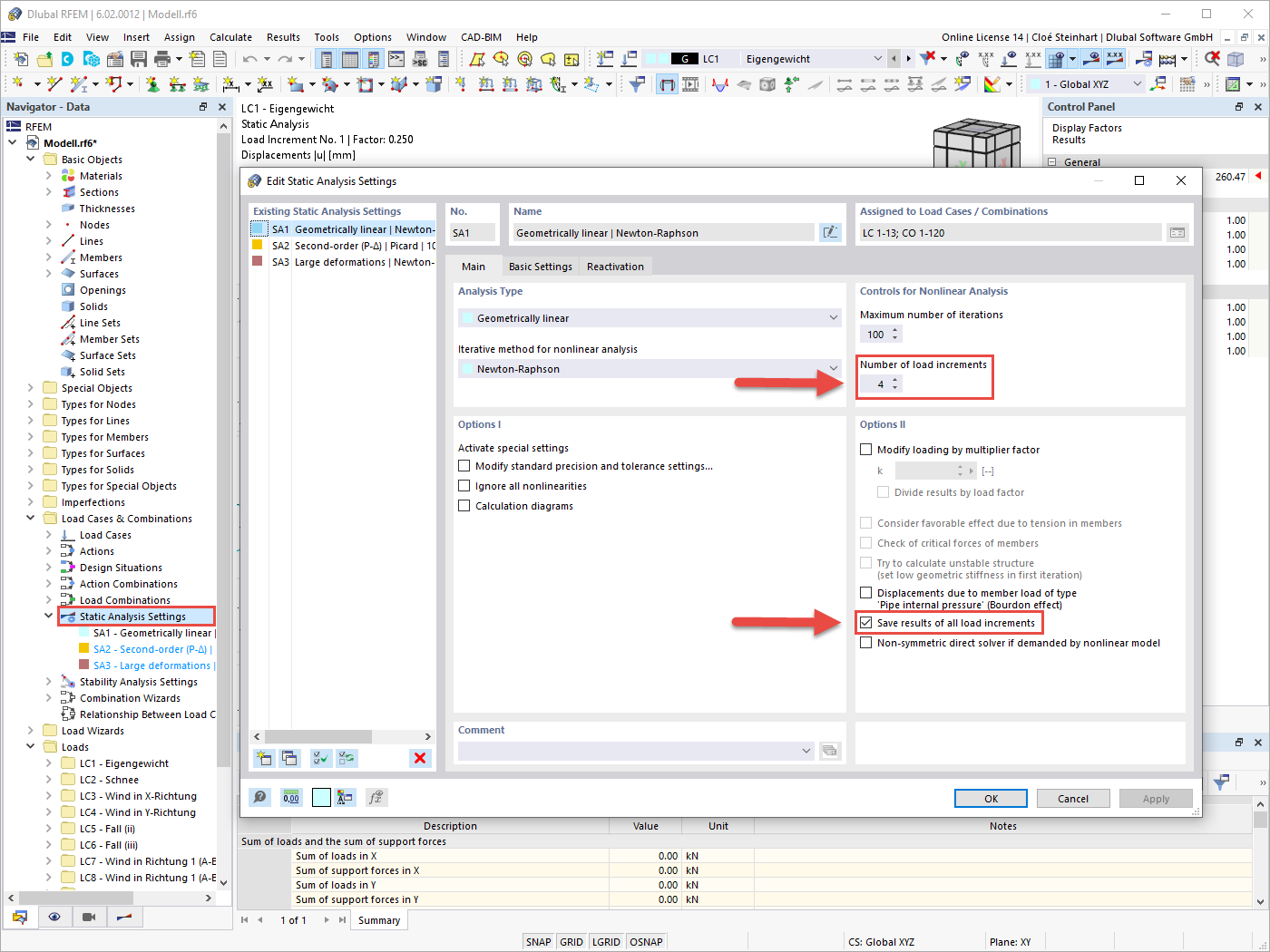FAQ 005336 | Comment animer une augmentation de charge ou un processus de construction ?