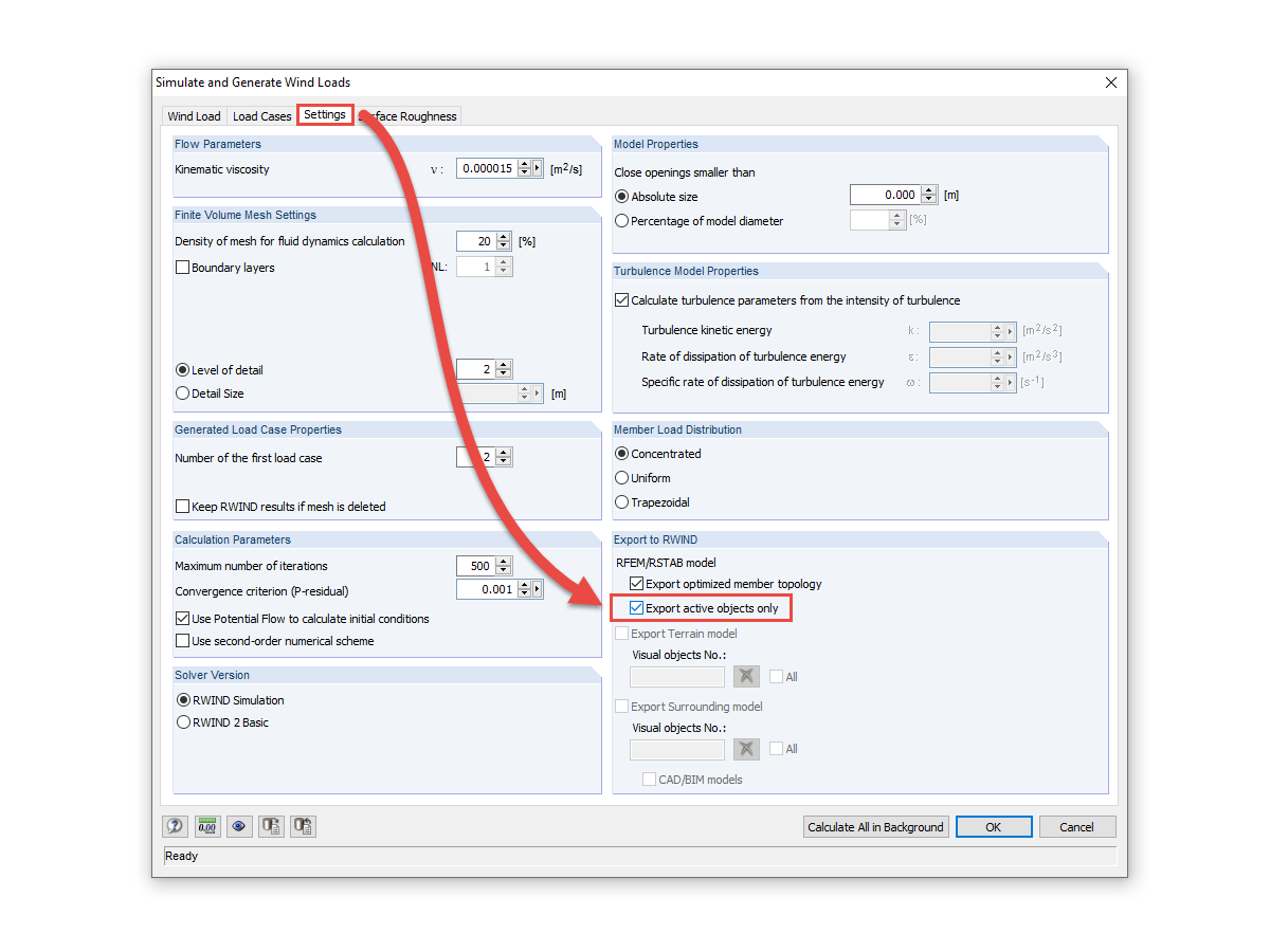 FAQ 005338 | Lorsque j'exporte mon modèle de RFEM vers RWIND, le message « Avertissement n° 7731 | Échec de la lecture du fichier de consignation." Que puis-je faire...