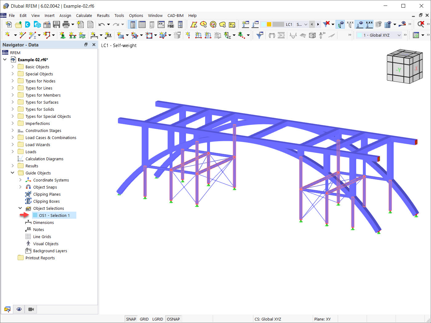 Sélection d’objet 1 modifiée