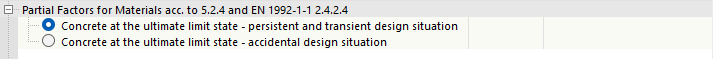 Configuration sismique | Coefficients de sécurité partiels pour les matériaux