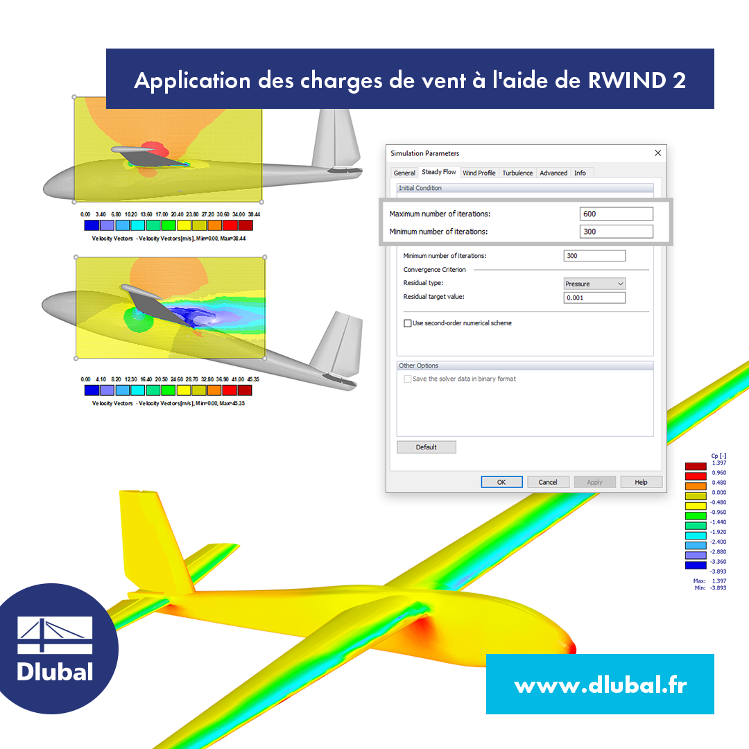 Application des charges de vent à l'aide de RWIND 2