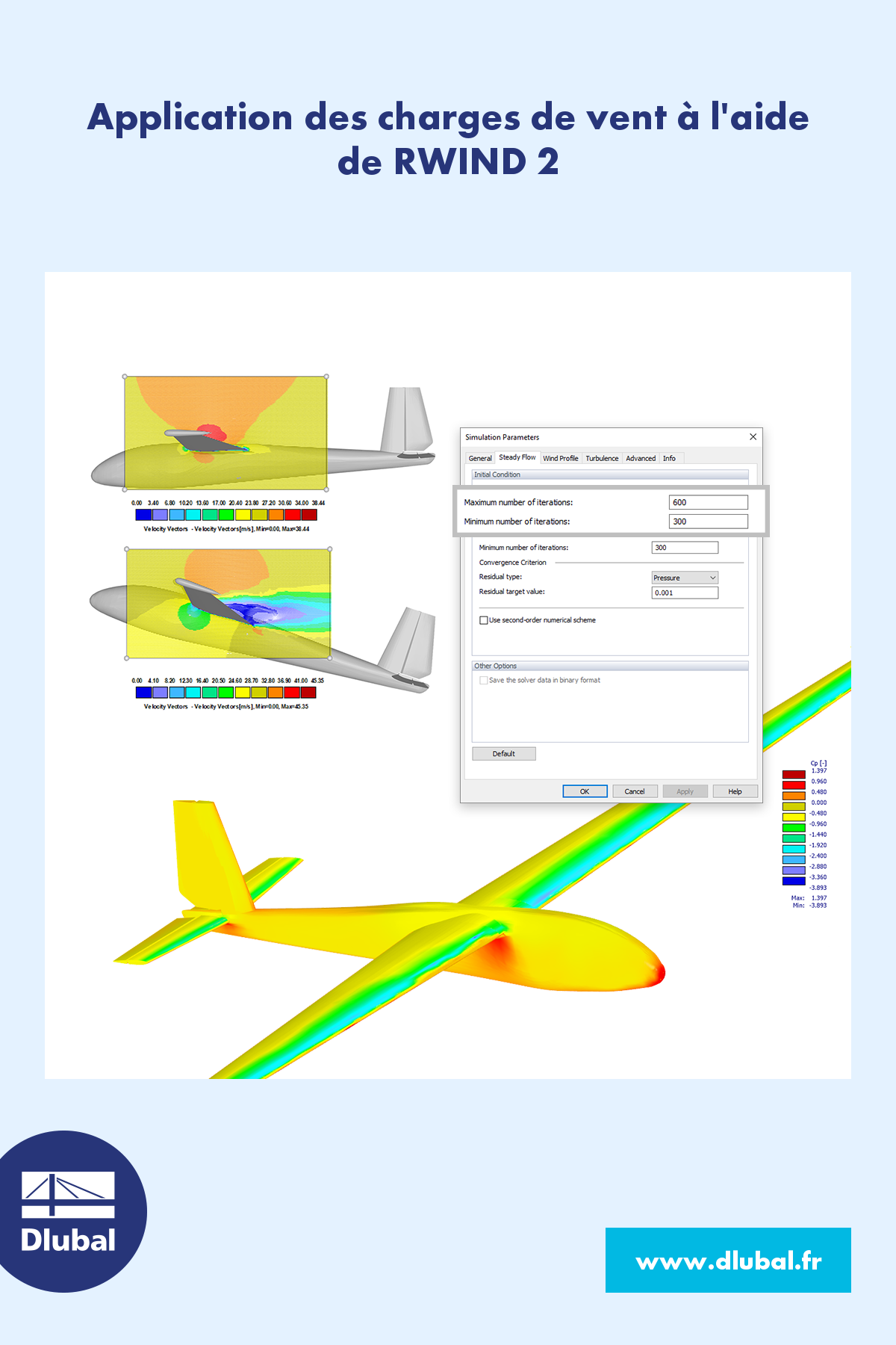 Application des charges de vent à l'aide de RWIND 2