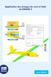 Application des charges de vent à l'aide de RWIND 2