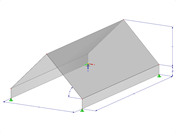 Modèle 000518 | FPL005 | Inclinaison via la hauteur/l'angle/la pente avec des paramètres
