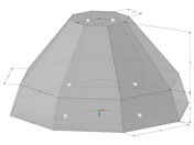 Modèle 002213 | SLD044 | Saisie via Longueur du bord, Rayon du cercle circonscrit ou Rayon du cercle inscrit. avec des paramètres