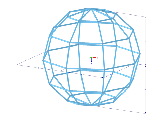 Modèle 002864 | SPH001 | Sphère avec paramètres