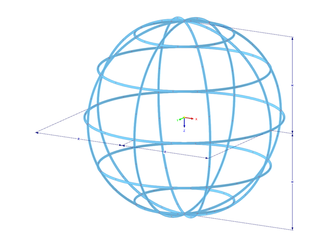 Modèle 002901 | SPH002 | Sphère avec paramètres