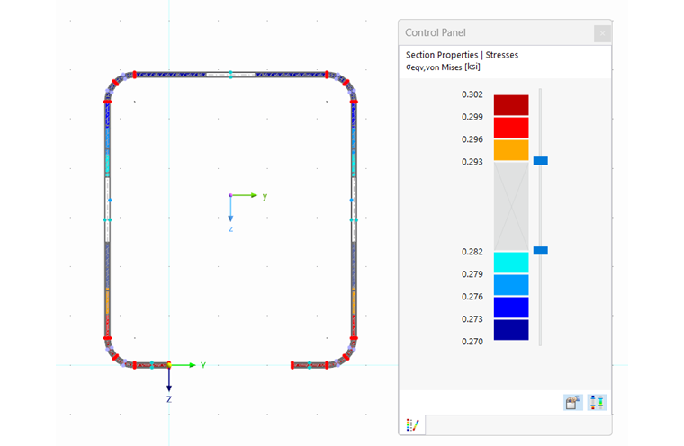 Afficher les zones externes/internes