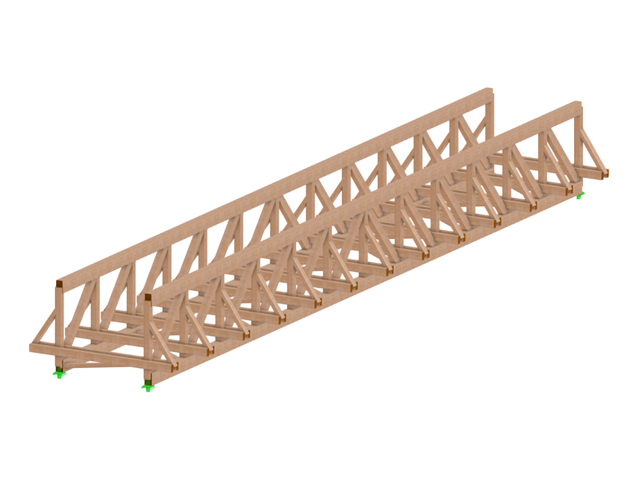 Passerelle en bois | © BEEN WOOD