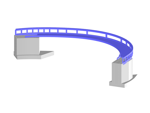 Modèle 004009 | Pont piéton Freischütz
