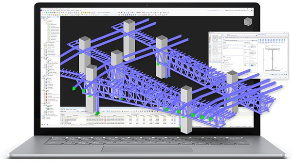 RSTAB 9 | Le logiciel de calcul de structures filaires