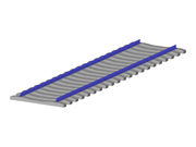 Modèle 004049 | Section de voie ferrée