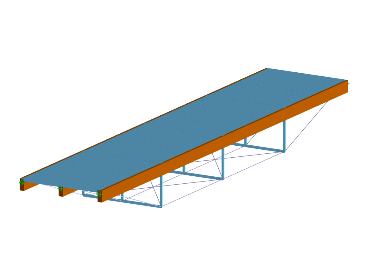 Modèle 004050 | Pont en bois