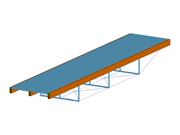 Modèle 004050 | Pont en bois