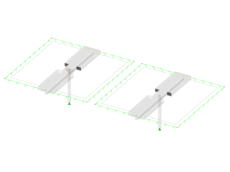 KB 001821 | Définition des largeurs de nervure pour les poutres à l'aide de l'exemple d'une poutre à deux travées
