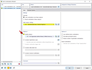 Modifier les assistants de combinaisons