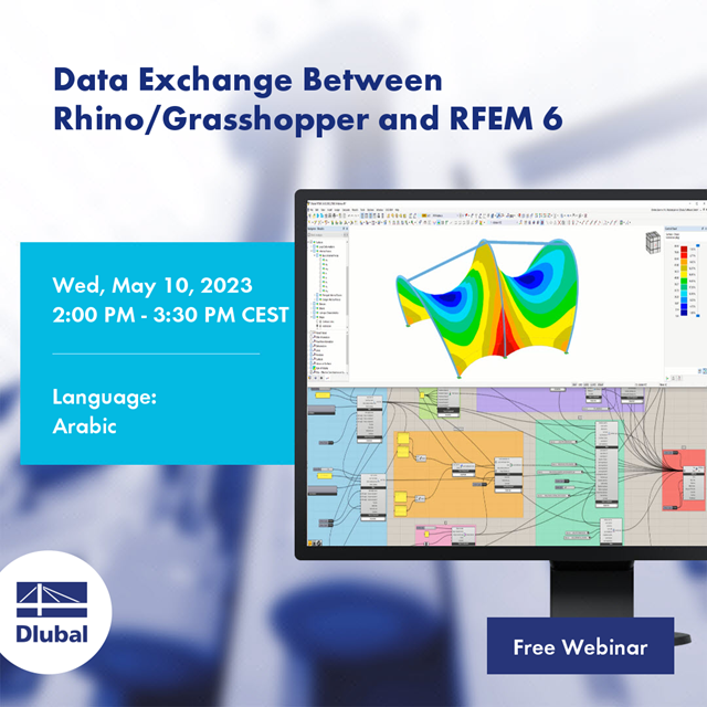 Échange de données entre Rhino/Grasshopper et RFEM 6