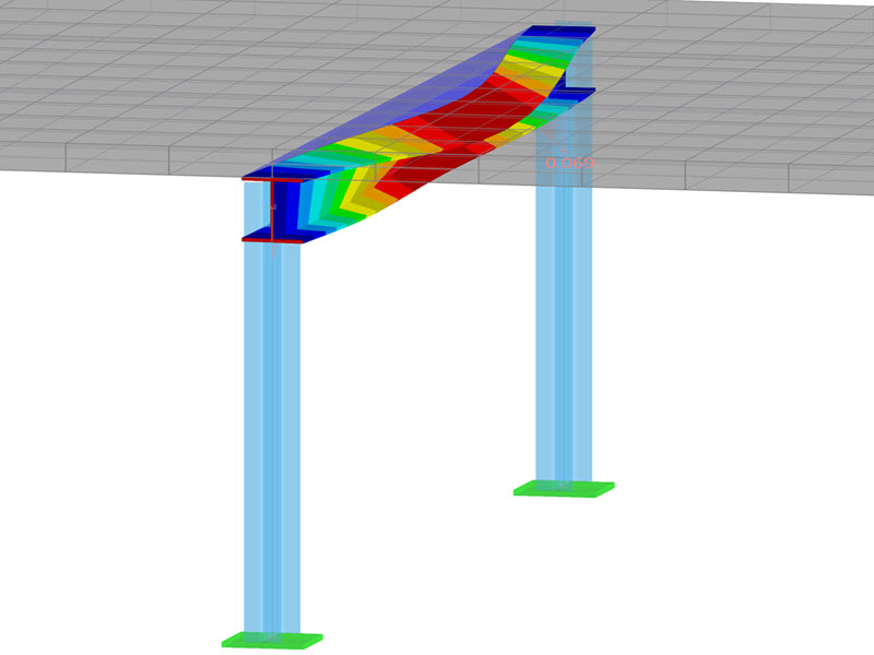 KB 001824 | Vérification du flambement par distorsion de la semelle inférieure d'une poutre en acier selon GB