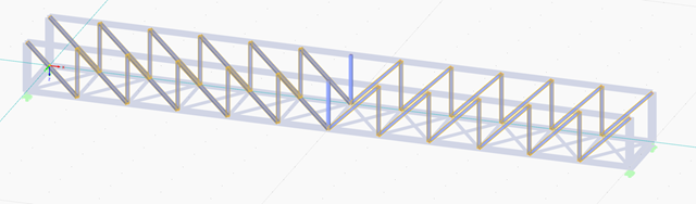 Attribution de la longueur efficace aux poteaux et aux diagonales