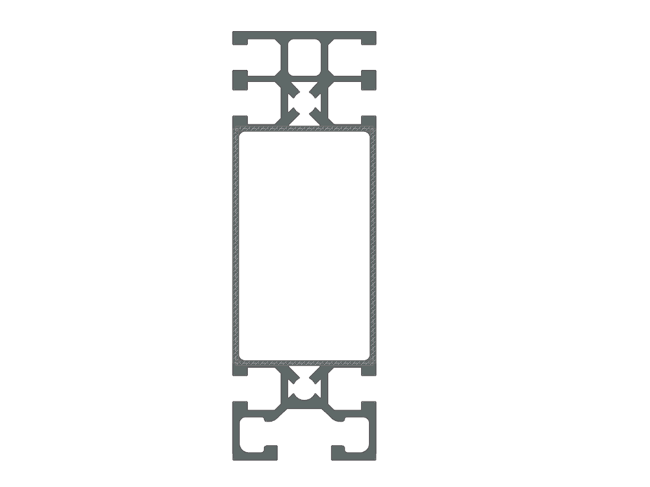Modèle 004119 | Section en aluminium