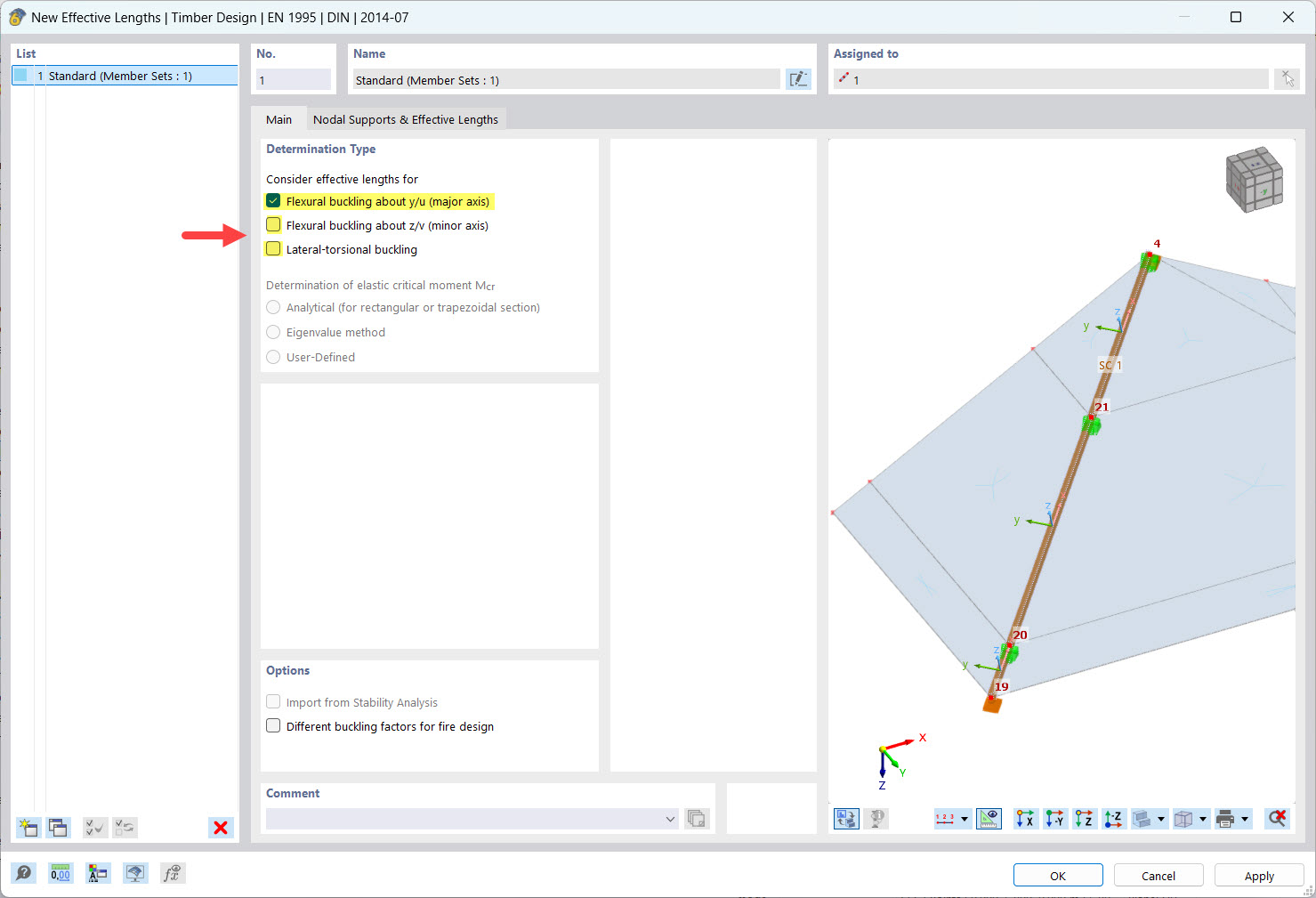 Formes de rupture de stabilité à vérifier