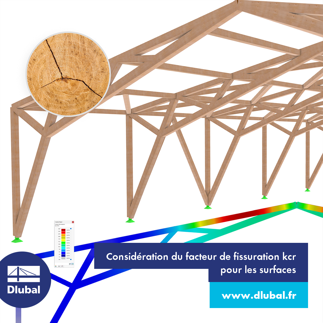 Considération du facteur de fissuration kcr pour les surfaces