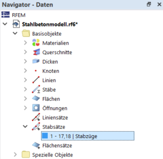 Modifier l'ensemble de barres