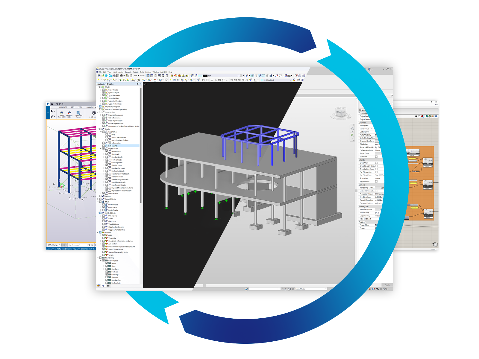 Les interfaces dans RFEM