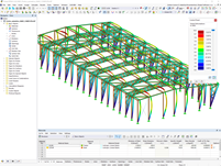Déformations dues au vent en X (© Maderas Besteiro)