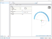 Foire aux questions 005386 | Comment entrer une poutre courbe dans RSTAB 9 ?