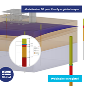 Modélisation 3D pour l'analyse géotechnique