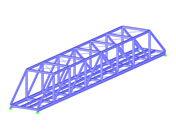 Modèle 004252 | Pont métallique