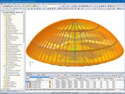 Vue générale de la structure (©ARTEMIS INGENIEUR)