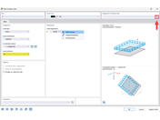 Boite de dialogue de création d’une nouvelle charge surfacique pour un projet de construction, champs de saisie détaillés.