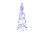 Modèle 004269 | Tour pyramidale à six troncs