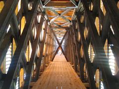 Vue intérieure de la structure en treillis | © Konstruktionsgruppe Bauen AG