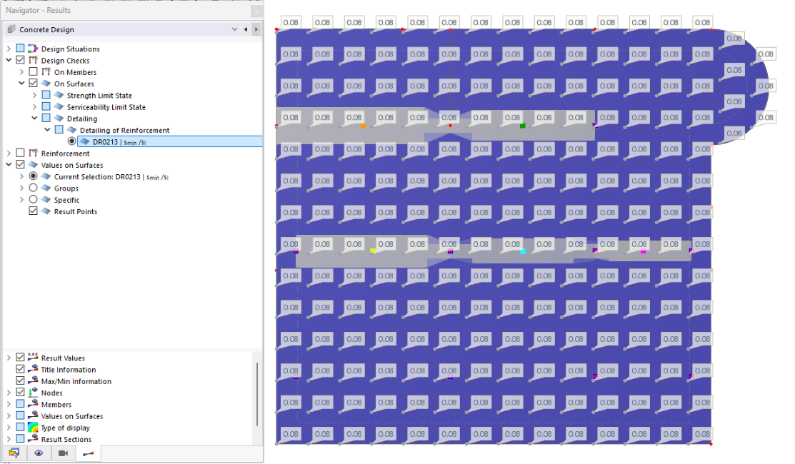 Définir le type de vérification pour les détails